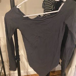 Express off the shoulder body suit